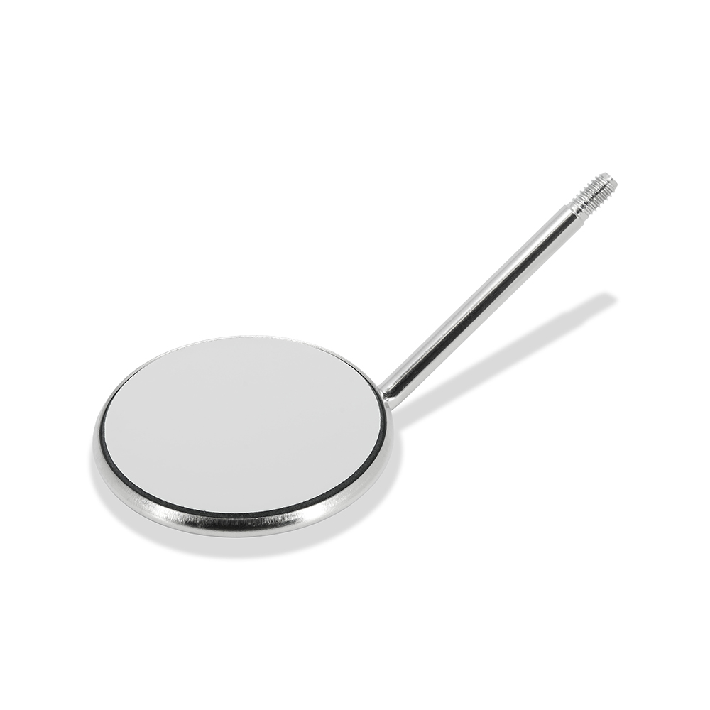 Mundspejl TOPvision FS Rhodium 6 plan SS, 12 stk.