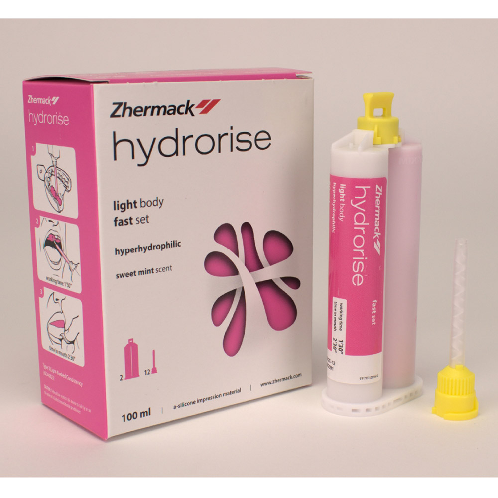 Hydrorise Light hurtighærdende, 2 x 50 ml