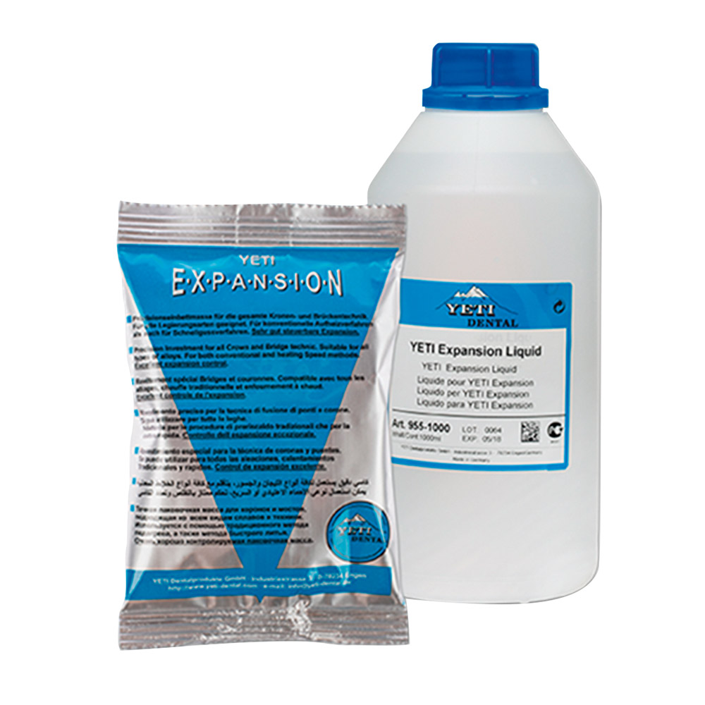 Yeti Expansion indstøbningsmasse 50 x 90 g med væske, karton
