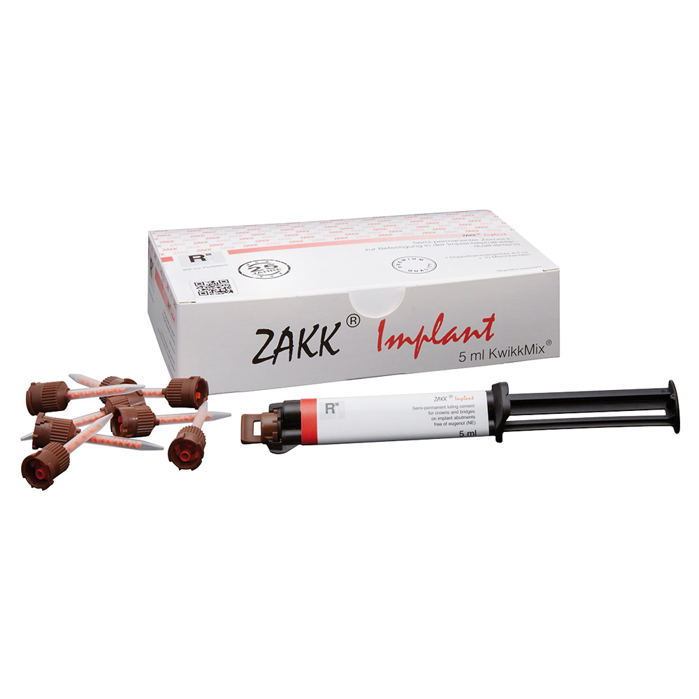 ZAKK-implantat, pakke