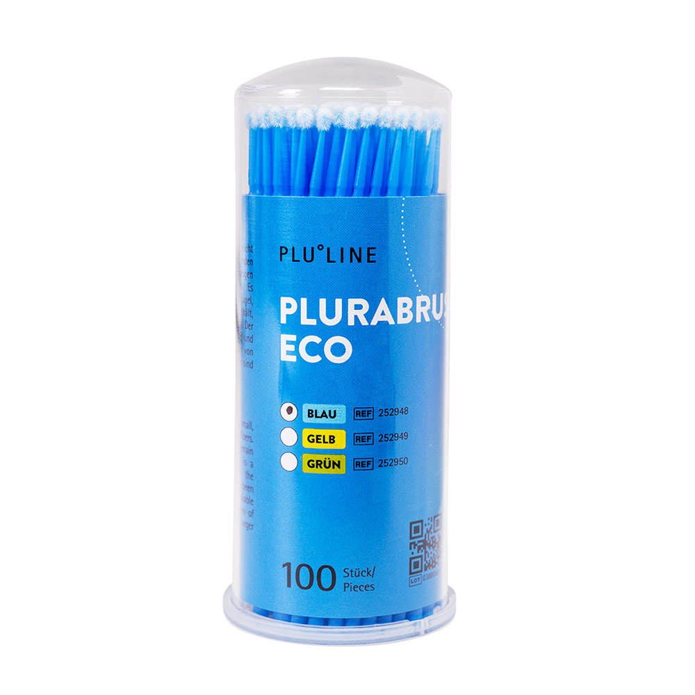 PLURABRUSH ECO blå, 100 stk.