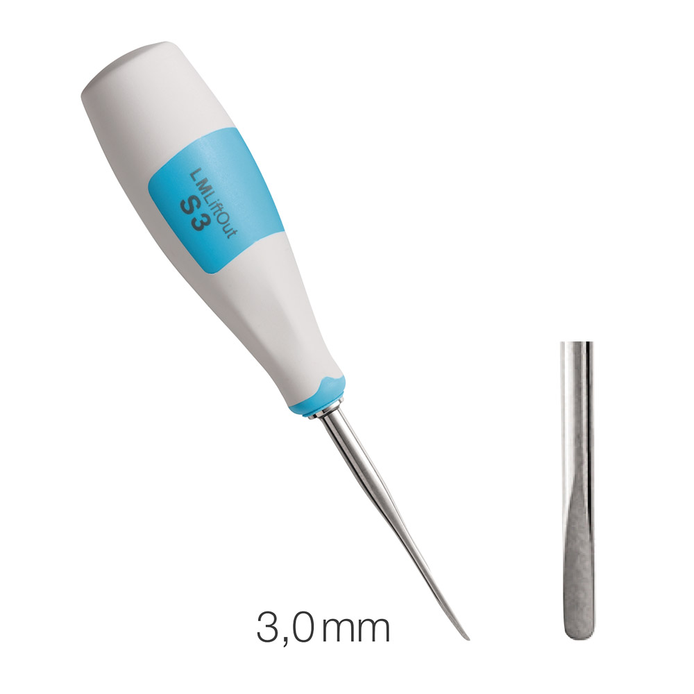 Rodløfter LiftOut C3 3 mm buet, stk.