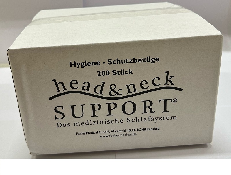 Head+Neck E-hovedbeskyttelsesovertræk hvide 200 stk.