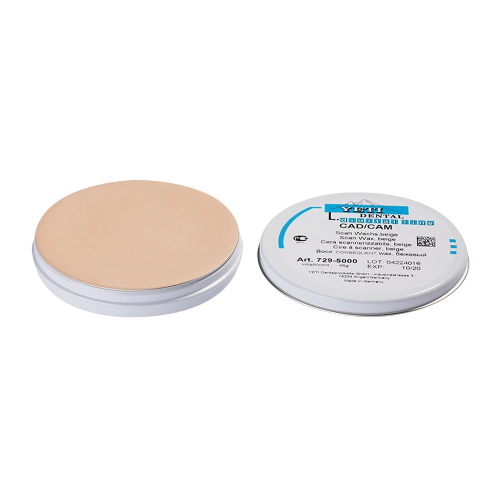 CAD/CAM scannervoks beige, 45 g