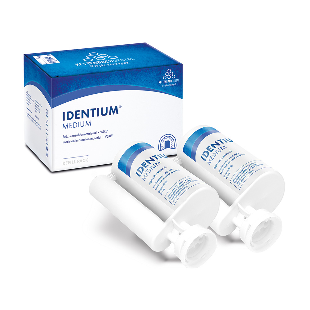 Identium Medium Patron, 2 x 380 ml Genopfyldning