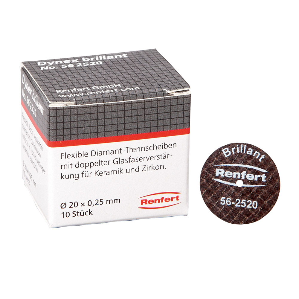 Dynex Brillant skæreskiver 20 x 0,25 mm, 10 stk.