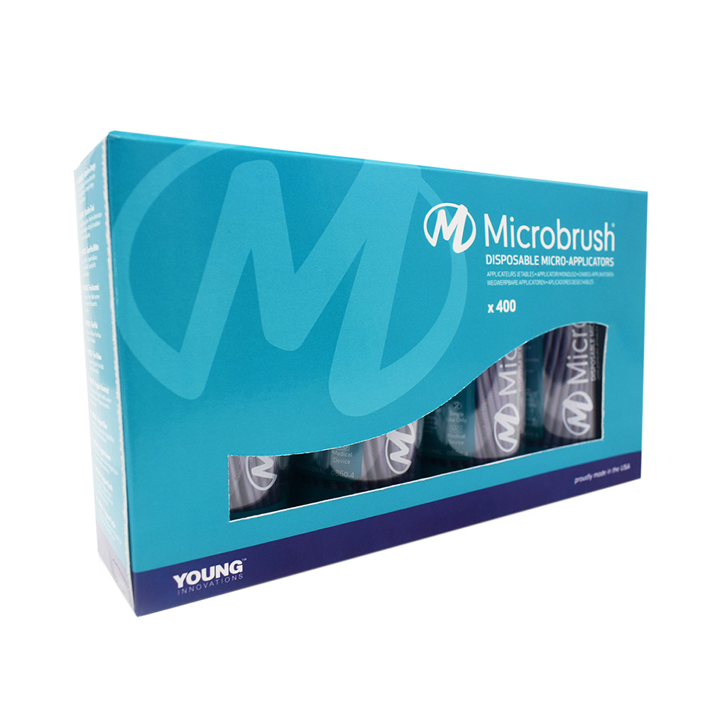 Microbrush plus regular lilla, 400 stk.