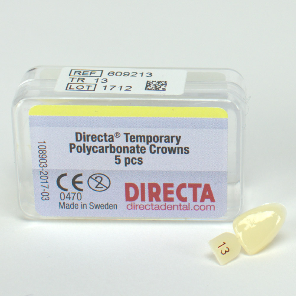 Directa-krone translusent nr. 13, 5 stk.