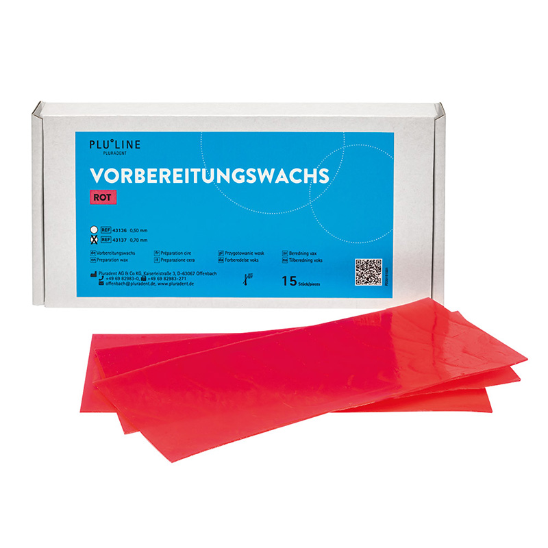 PLULINE FORBEREDELSESVOKS 0,70 mm, 15 plader