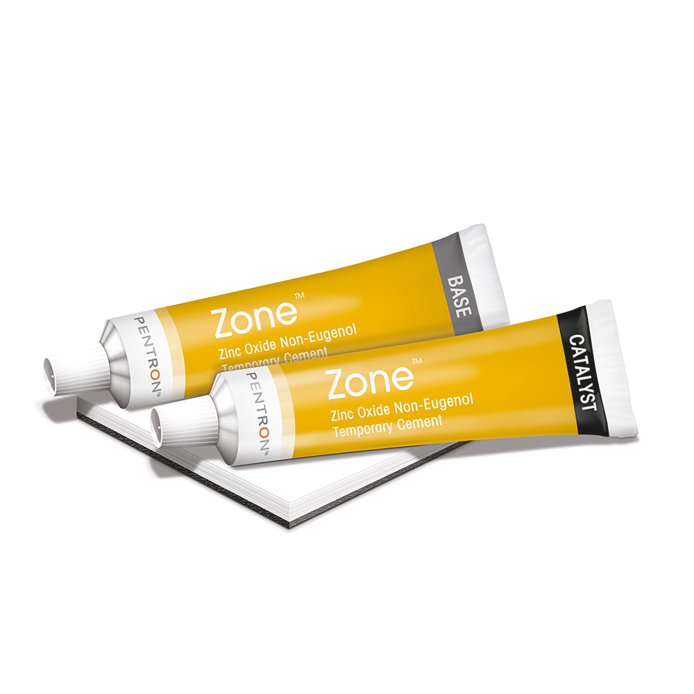 Zone midlertidigt cement, 2 tuber