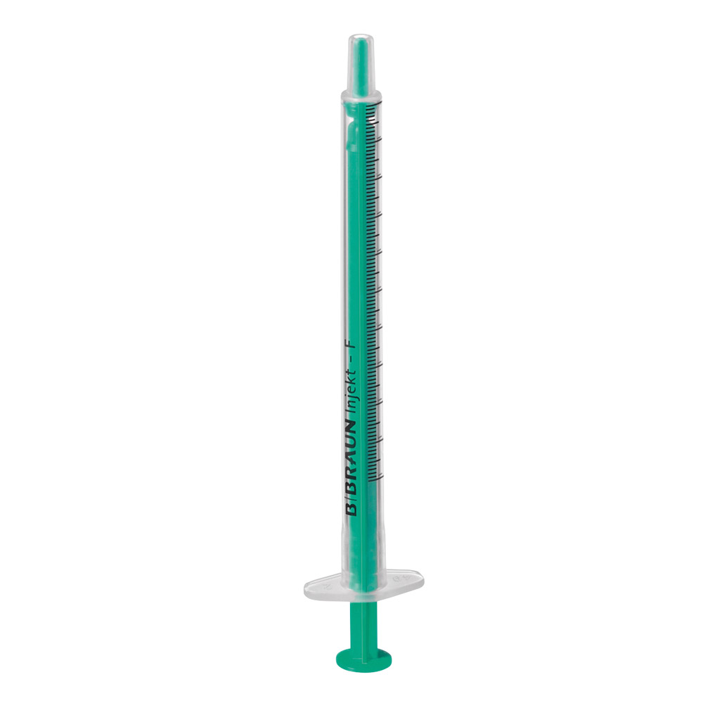 Injekt F finfordelingssprøjte 1 ml, 100 stk.