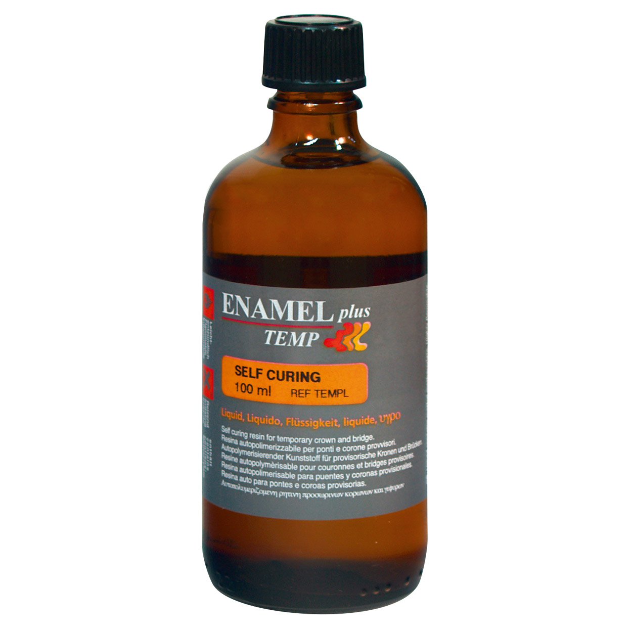 Enamel plus Temp væske selvhærdende, 100 ml