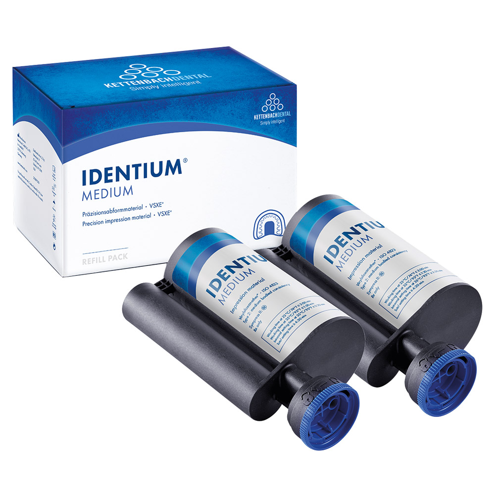 Identium Medium Patron, 2 x 380 ml Genopfyldning