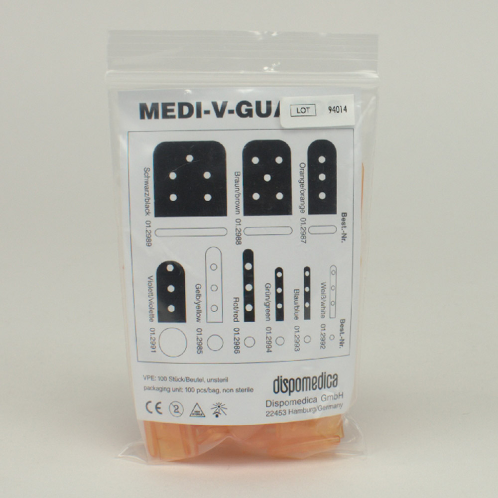 Medi-V-Guards orange 9,5 x 2,0 mm, 100 stk.