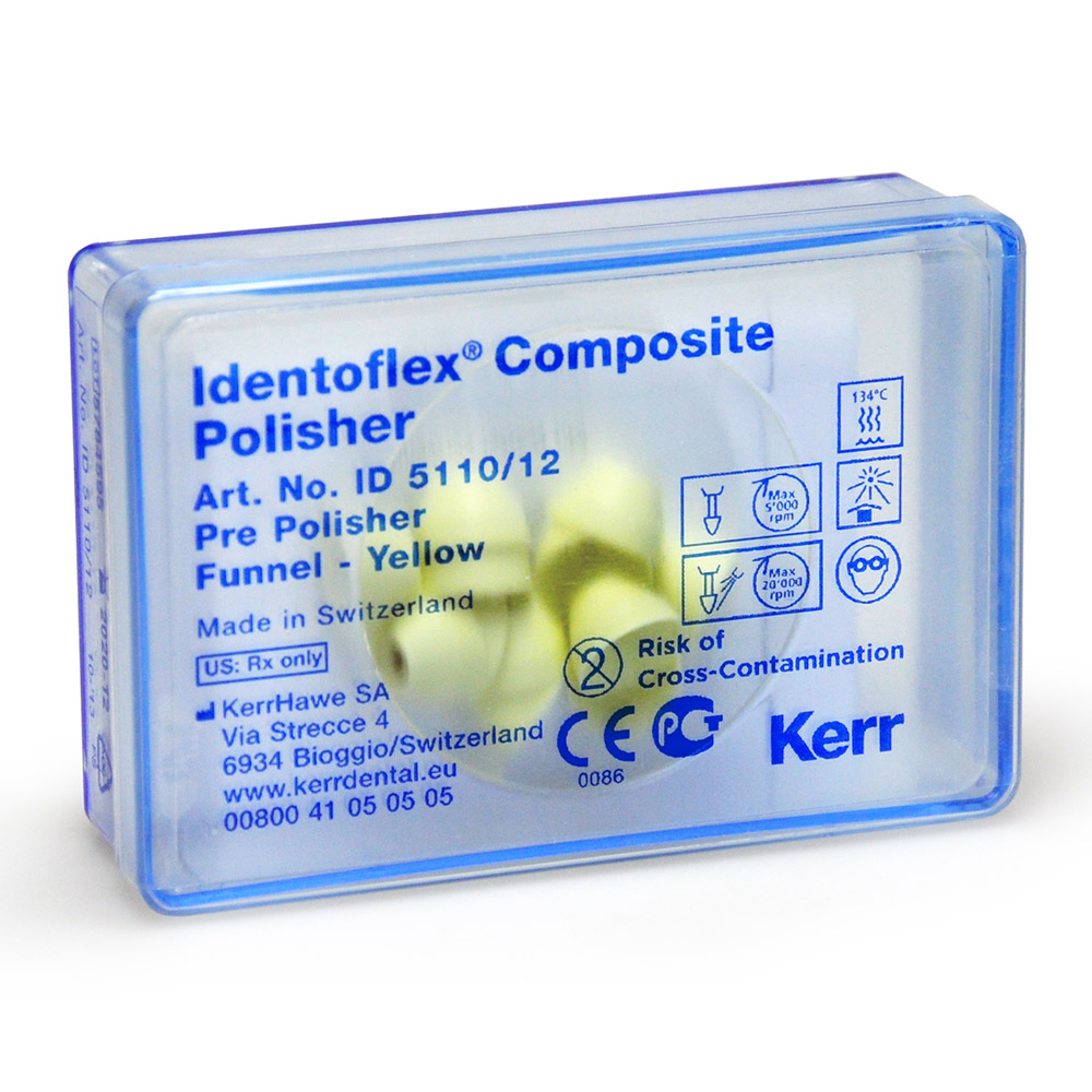 Identoflex Composite Forpolerer T12 umonteret, 12 stk.