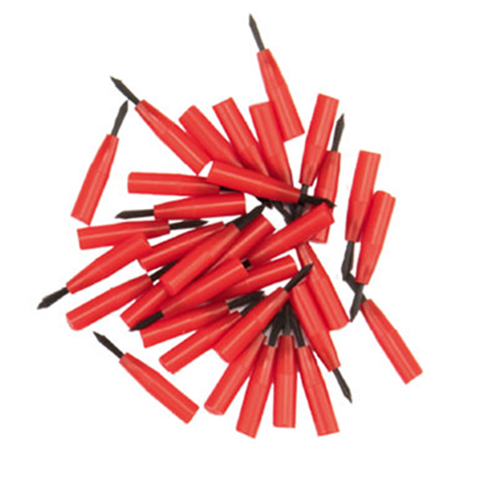 Monoart fine brush inserts red/black, 100 pieces