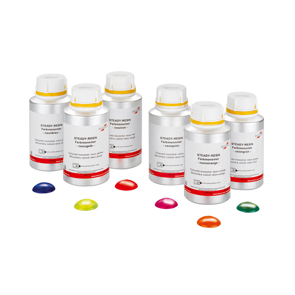 Steady-Resin farvemonomer neonpink, 100 ml
