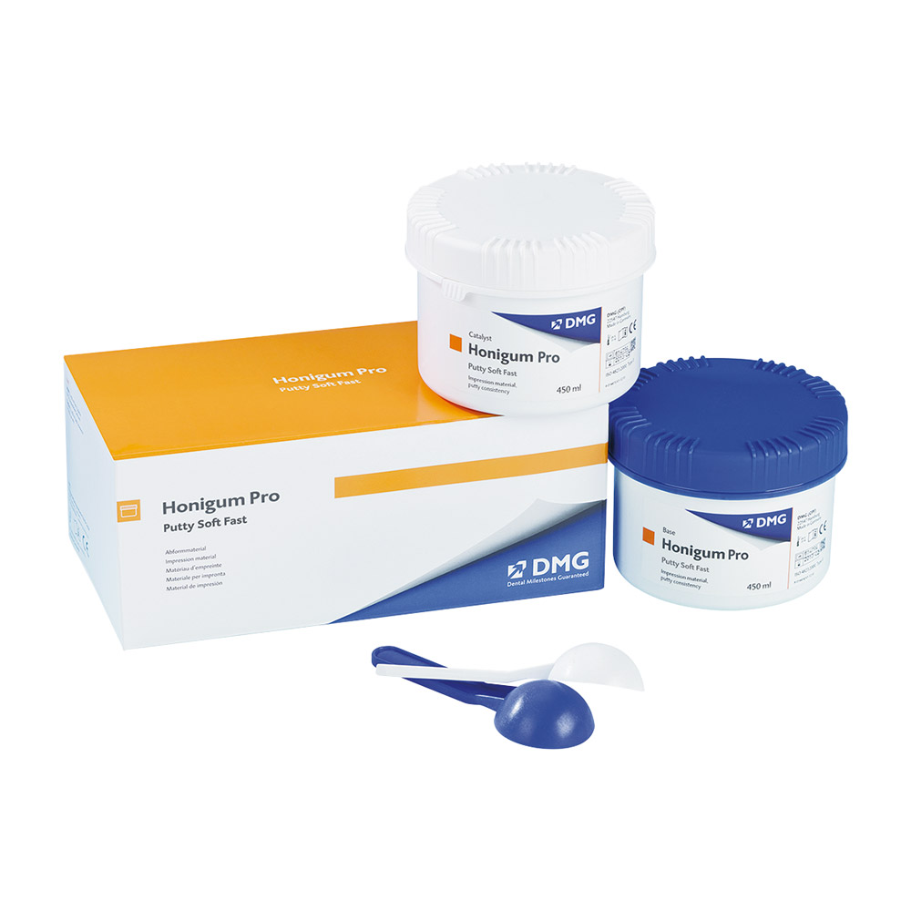 Honigum Pro Putty Soft Fast, 2 x 450 ml dåse