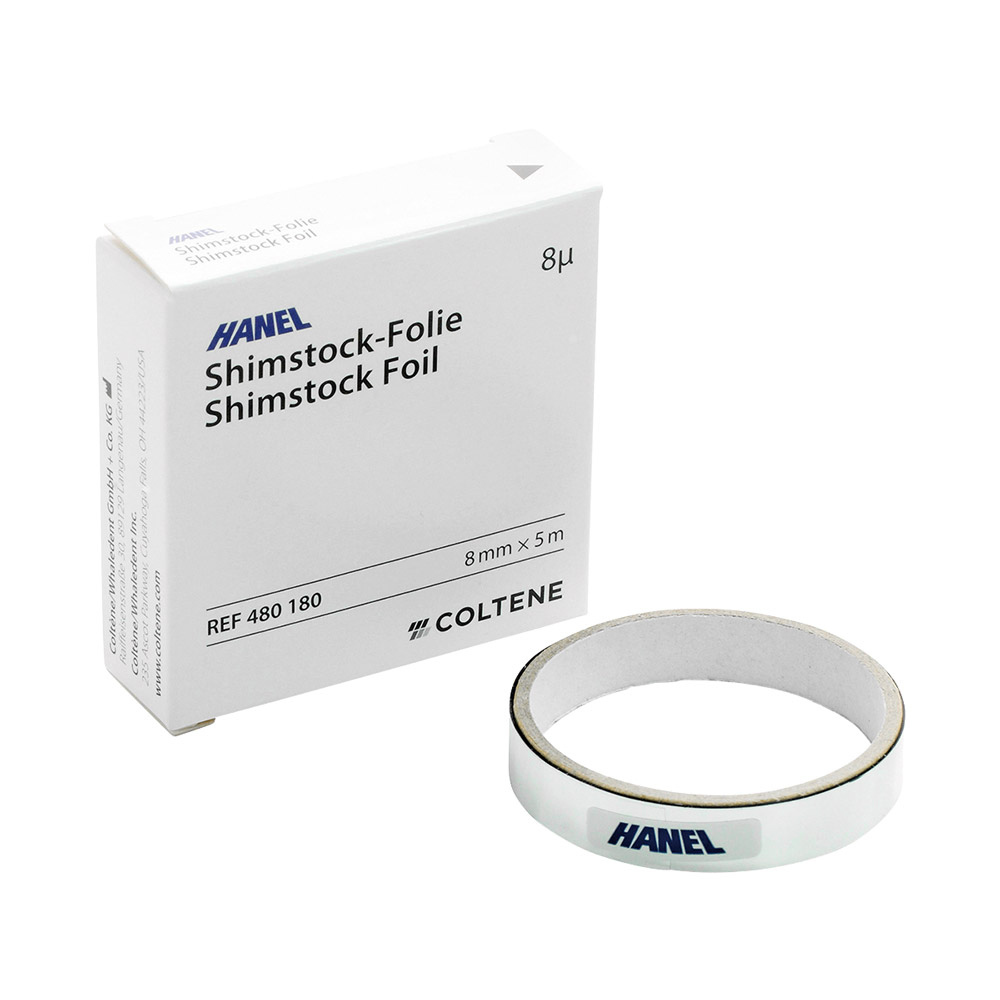 Shimstock metalfolie, 5 m rulle
