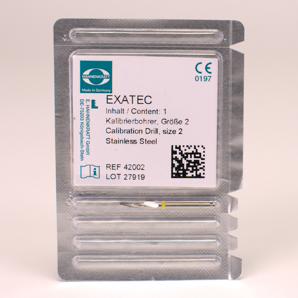 Exatec kalibreringsbor gul, stk.