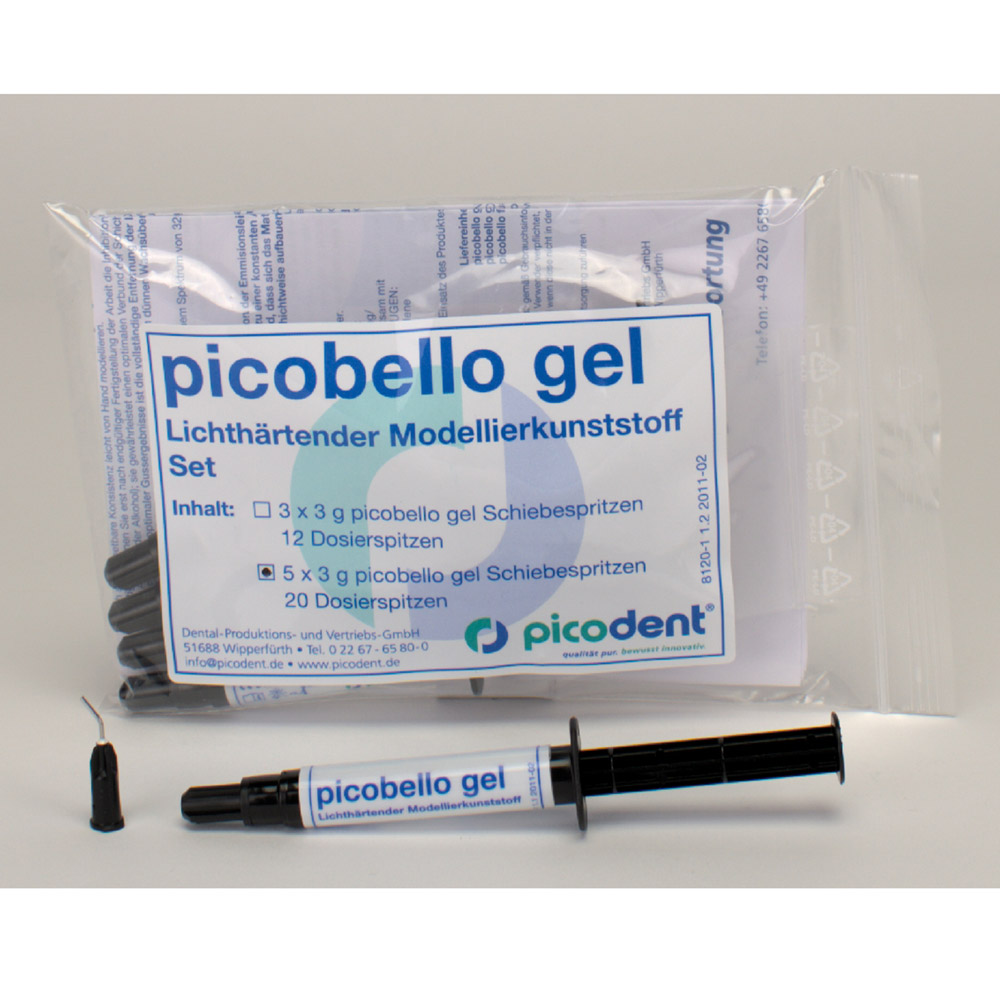picobello gel blå, 5 x 3 g
