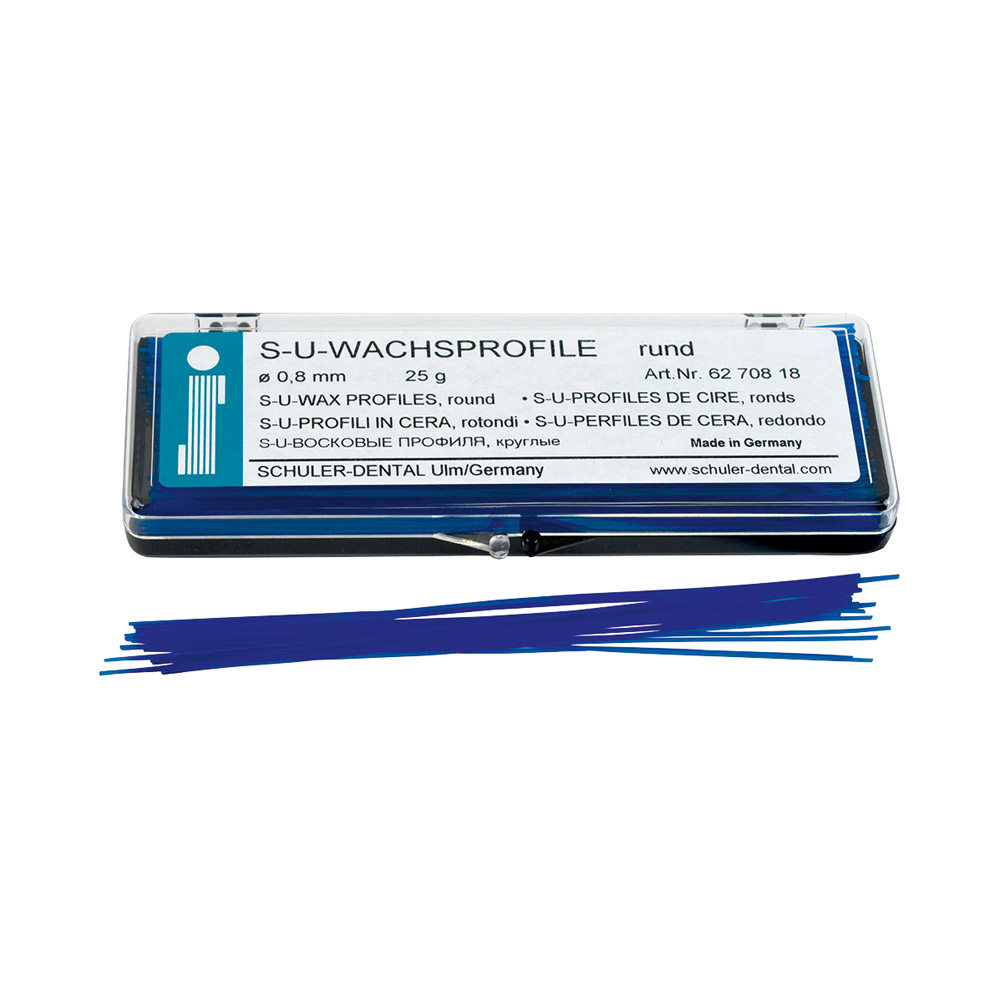 Voksprofiler S-U 0,80 mm 25 g