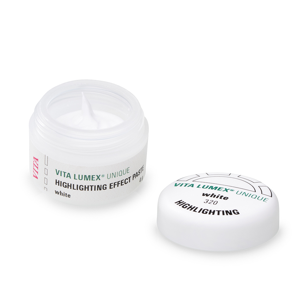 LUMEX UNIQUE HIGHLIGHTING EFFECT PASTE, hvid, 4g