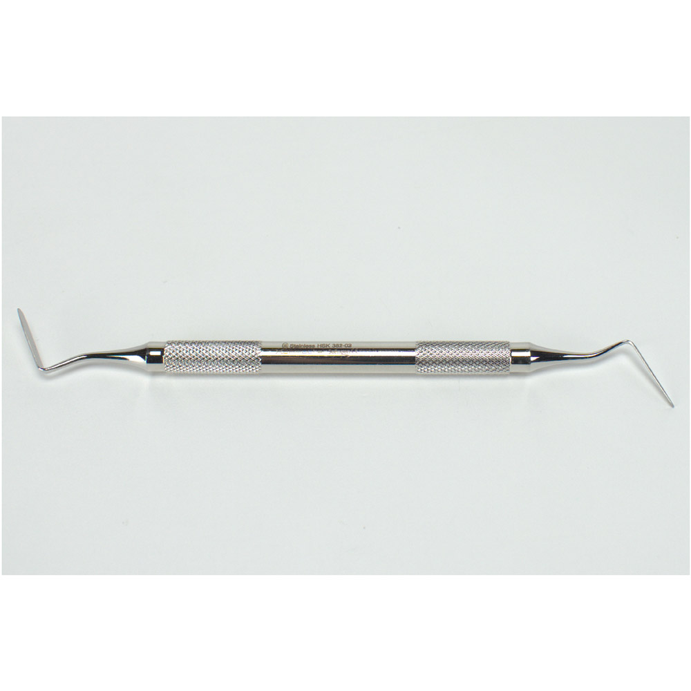 Periotom 17,0 cm dobbeltsidet 1,80-2,50 mm, stk.