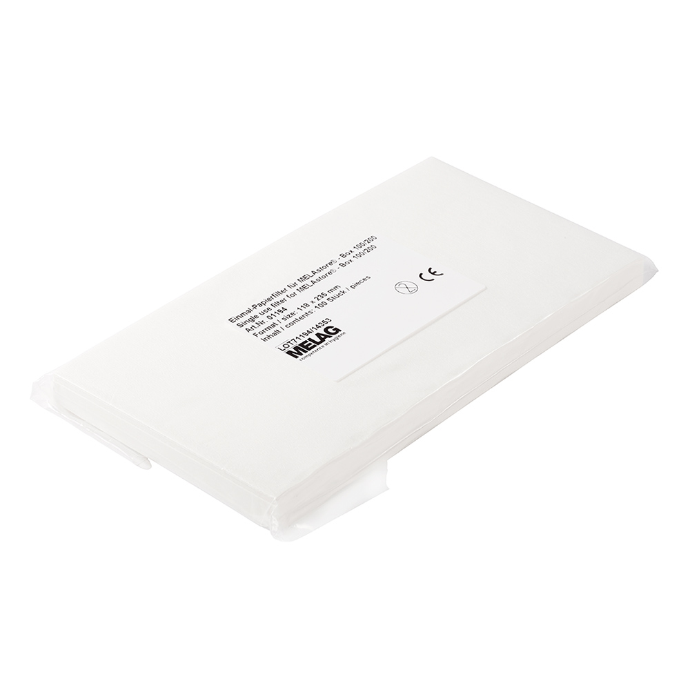 Papirfilter MELAstore Box 100/200 100 stk.