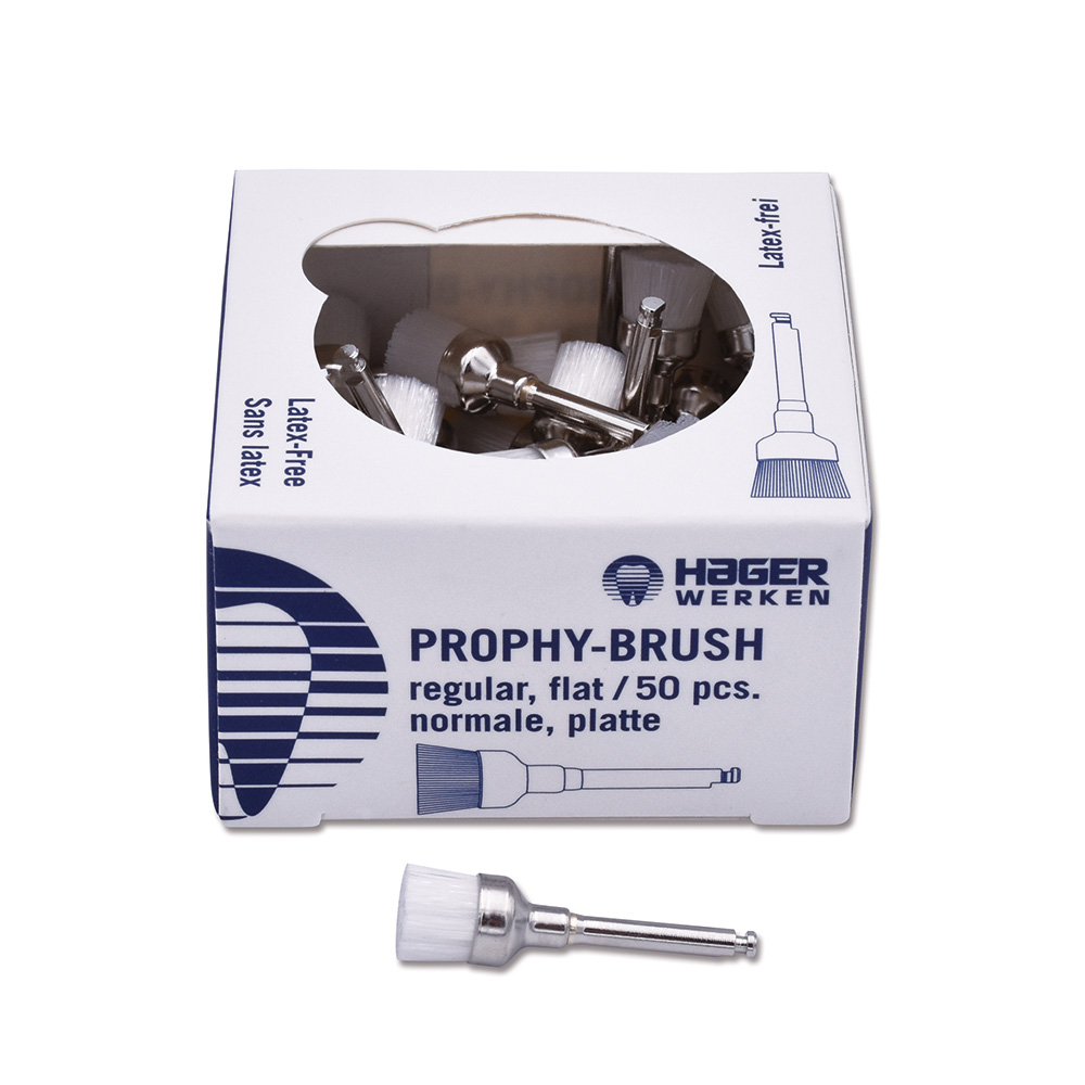 Prophy-børste normal flad, 50 stk.