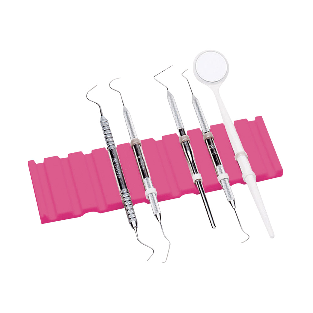 Instrumentmåtte til bakker neonpink, stk.