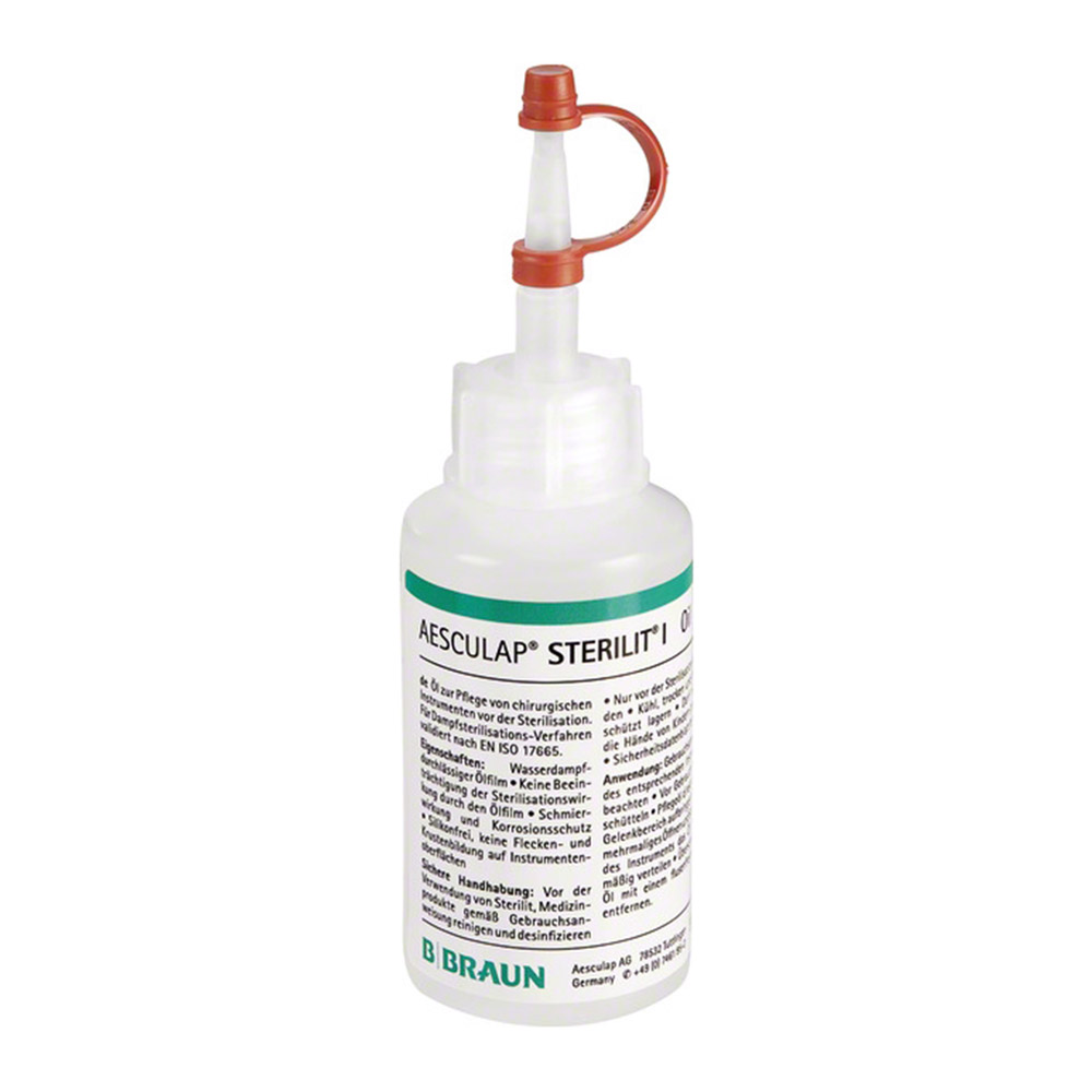 Sterilit instrumentolie, 50 ml flaske