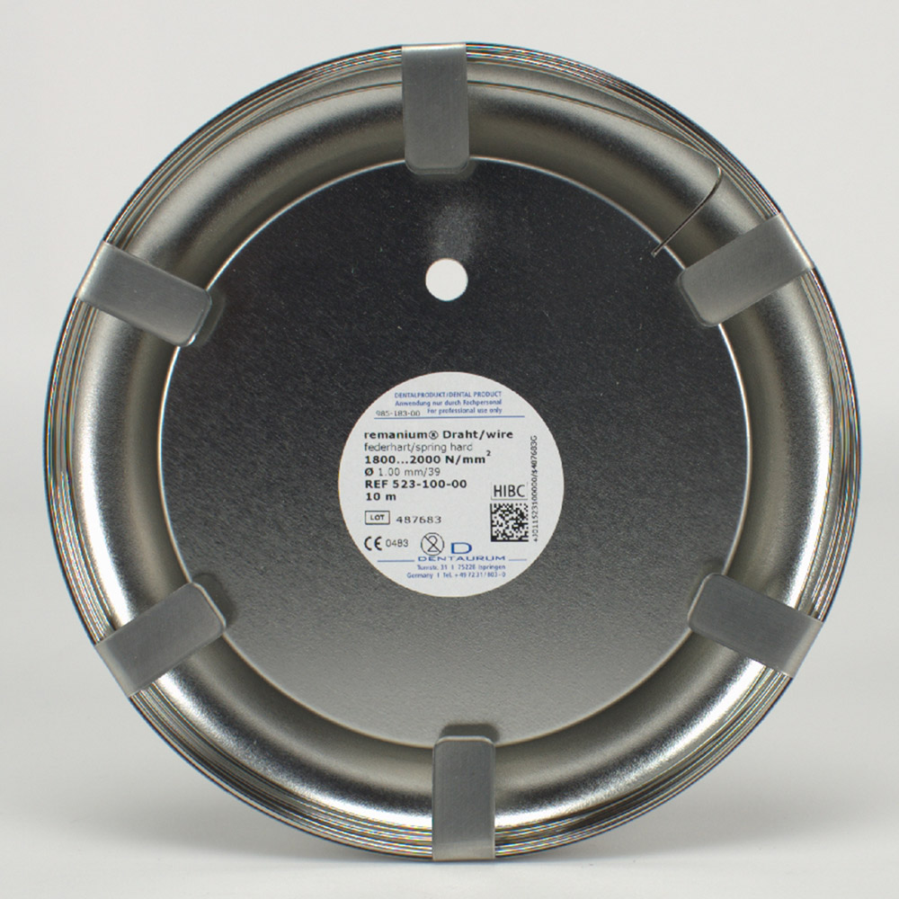 Remanium tråd fjederhård 1,00 mm, 10 m