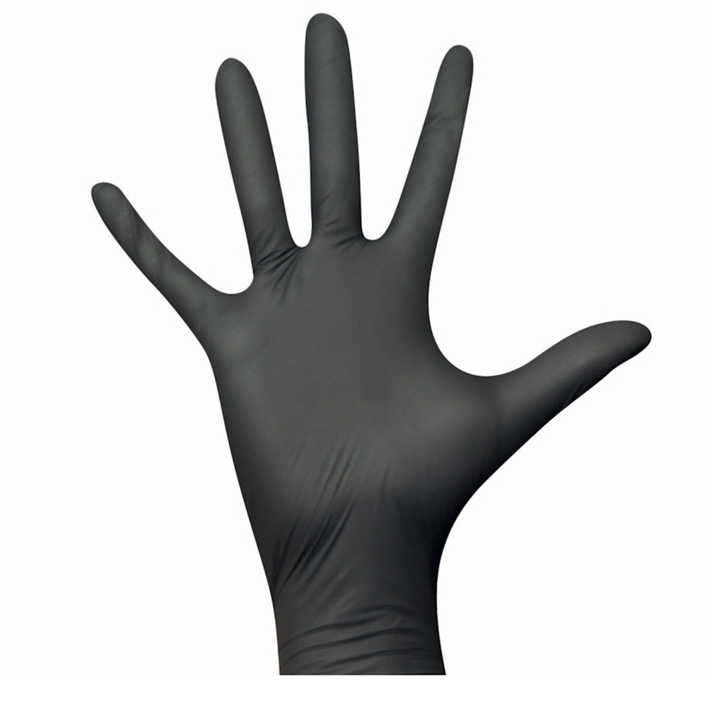 MONODARK nitrilhandske sort str. XS, 100 stk.