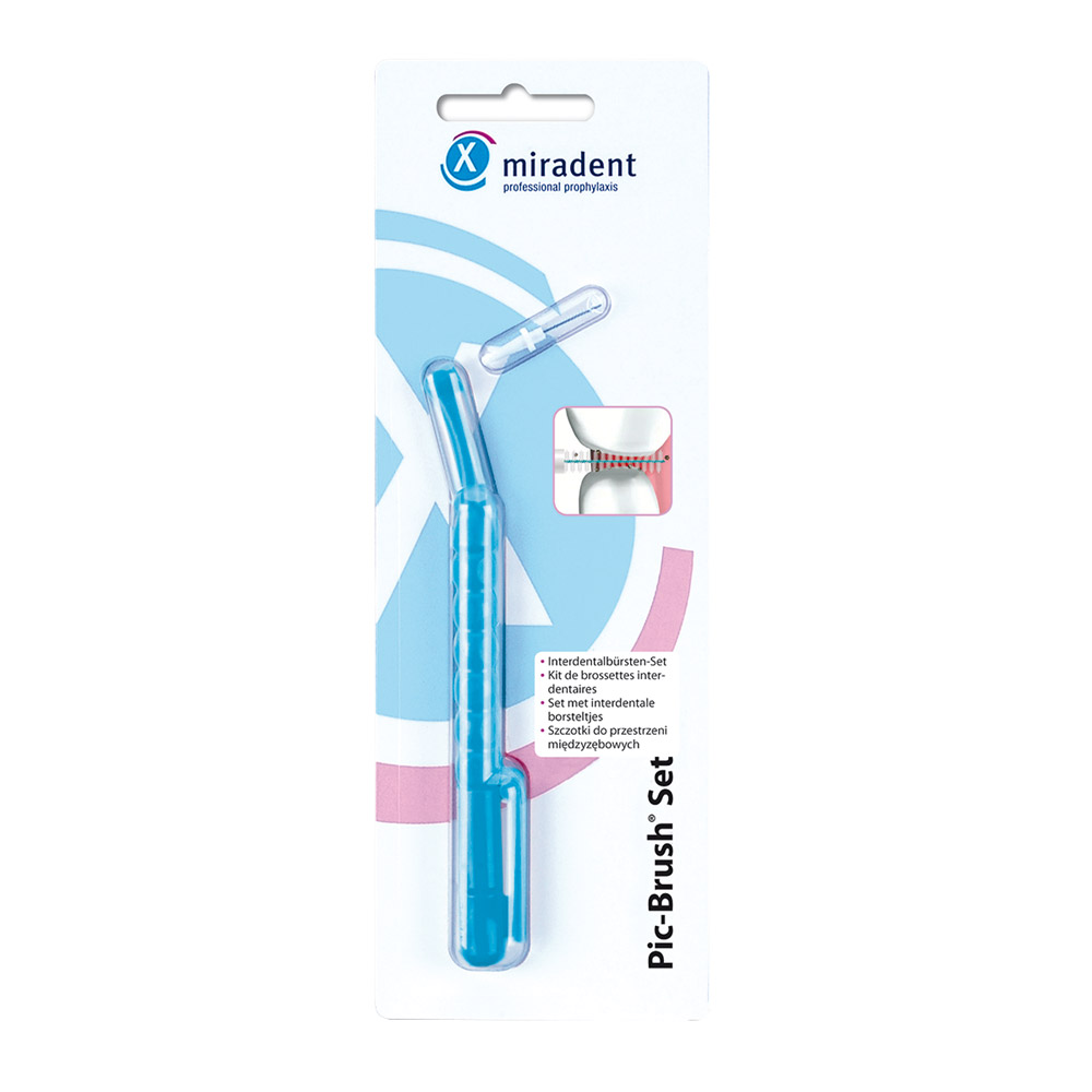 Pic Brush blå transparent, sæt