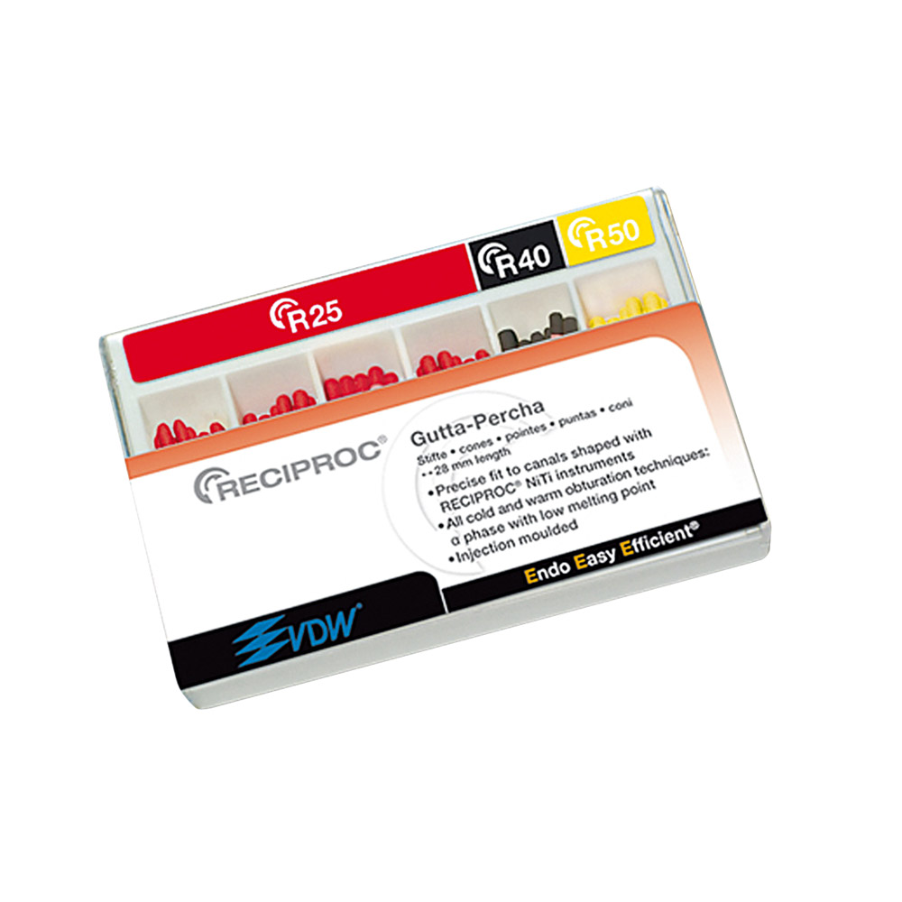 Reciproc Guttaperchastifter R50, 60 stk.