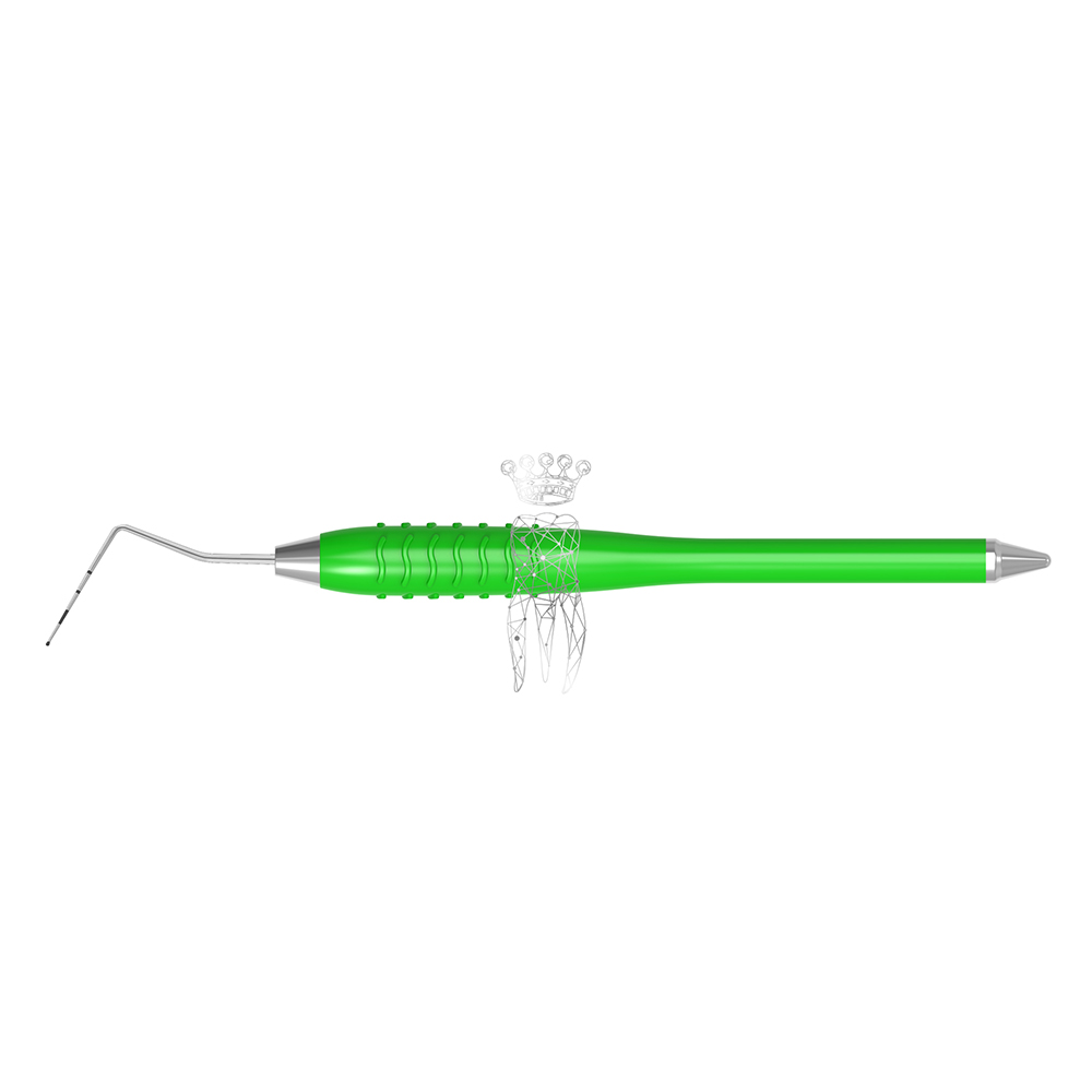 Parodontalsonde WHO 3,5-5,5-8,5-11,5 LiquidSteel grøn, stk.