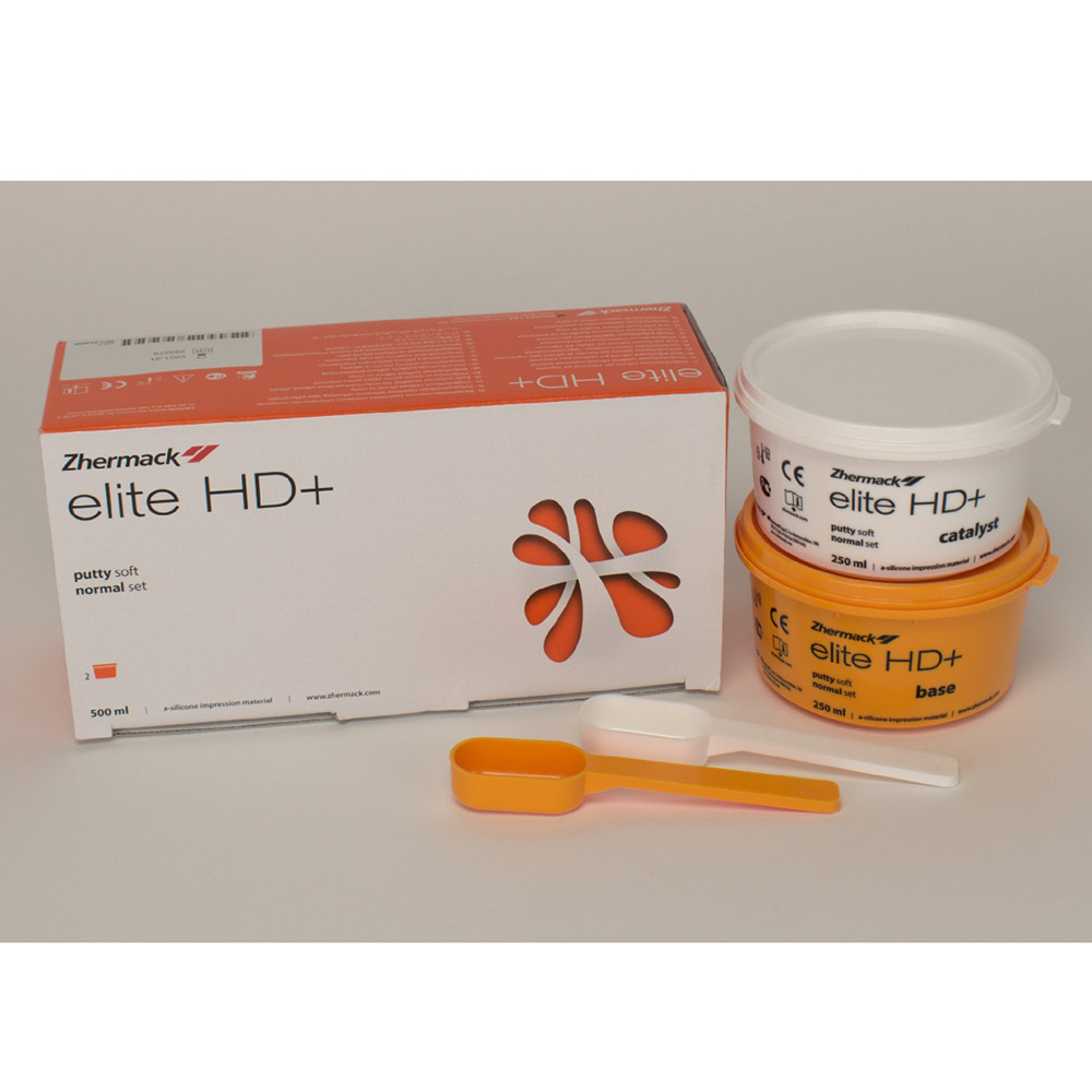 Elite HD+ Putty Soft normalhærdende, 2 x 250 ml dåse