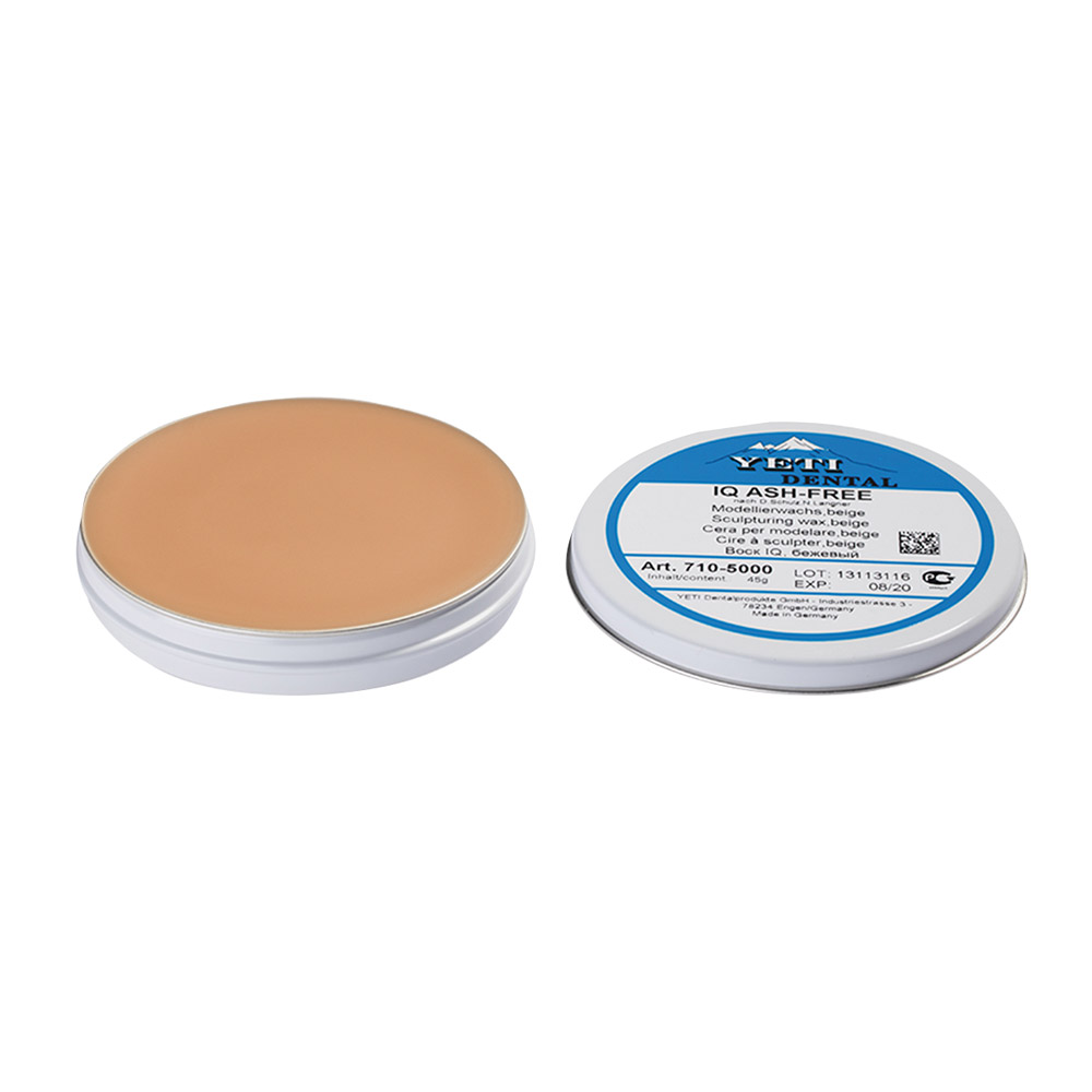 IQ modelleringsvoks aske-fri beige, 45 g