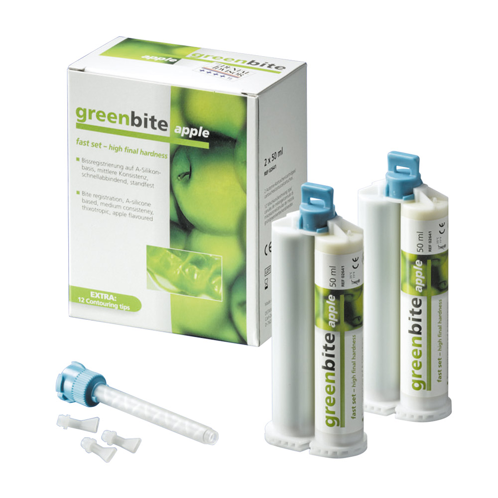 greenbite æble, 2 x 50 ml patron standardpakning