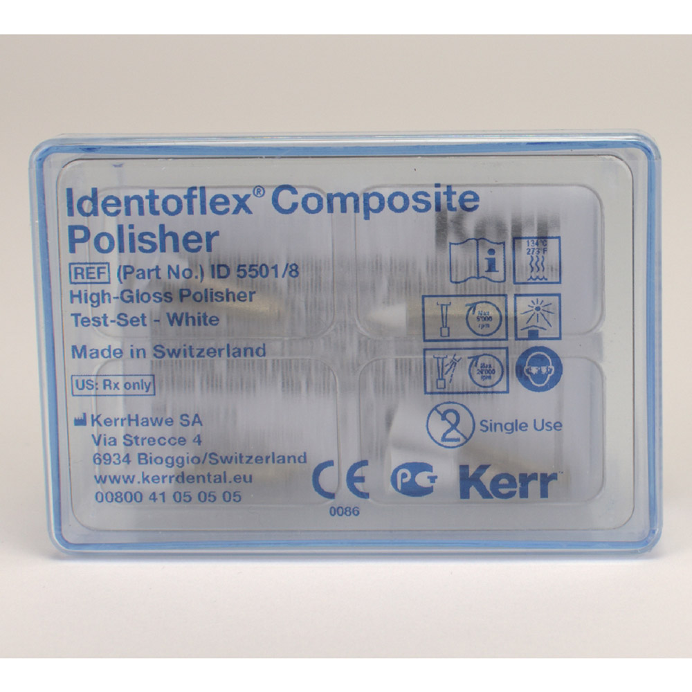 Identoflex Composite Højglanspolerer, sortiment