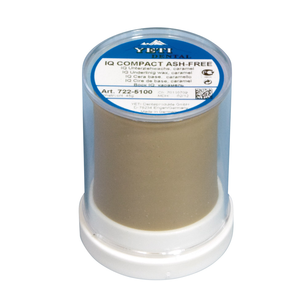IQ undertræksvoks karamel cylinder, 45 g