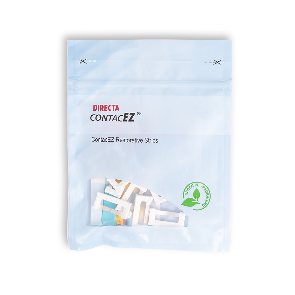 ContacEZ Restaureringsstripsystem hvid, 8 stk.