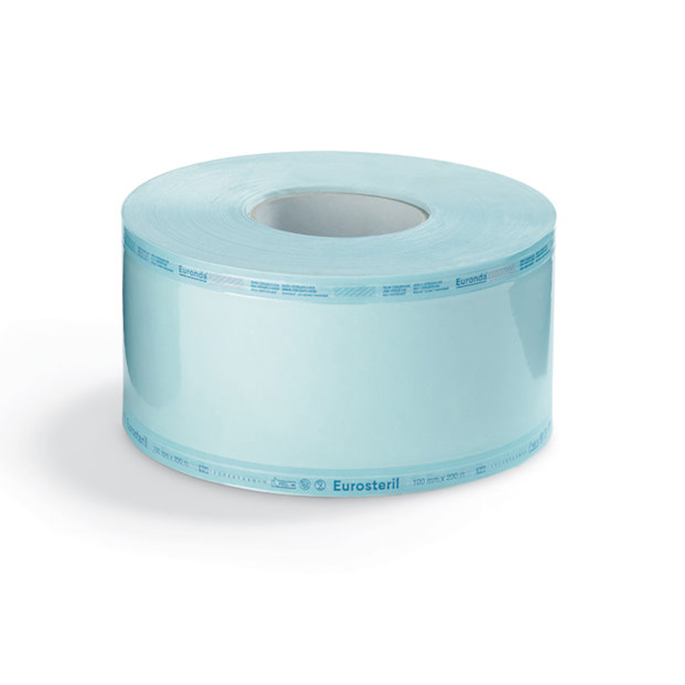 Sterilisationsfolie 10 cm, 200 m rulle