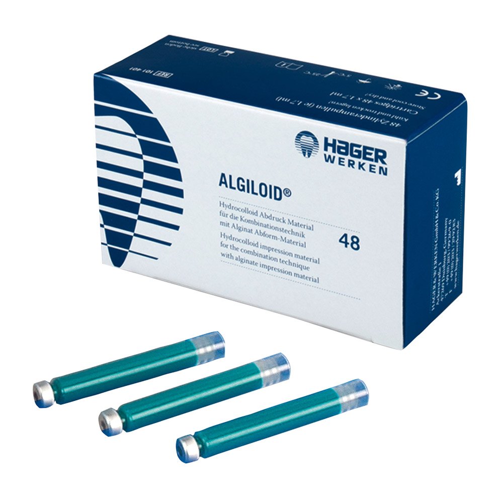 Algiloid cylinderampuller, 48 stk.