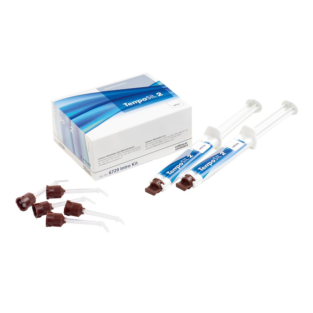 Temposil 2 Dentin 2 x 5 ml Introduktionskit