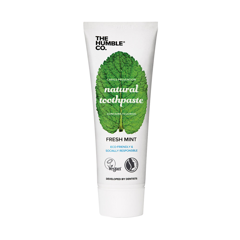 Humble tandpasta med fluorid og mynte, 75 ml