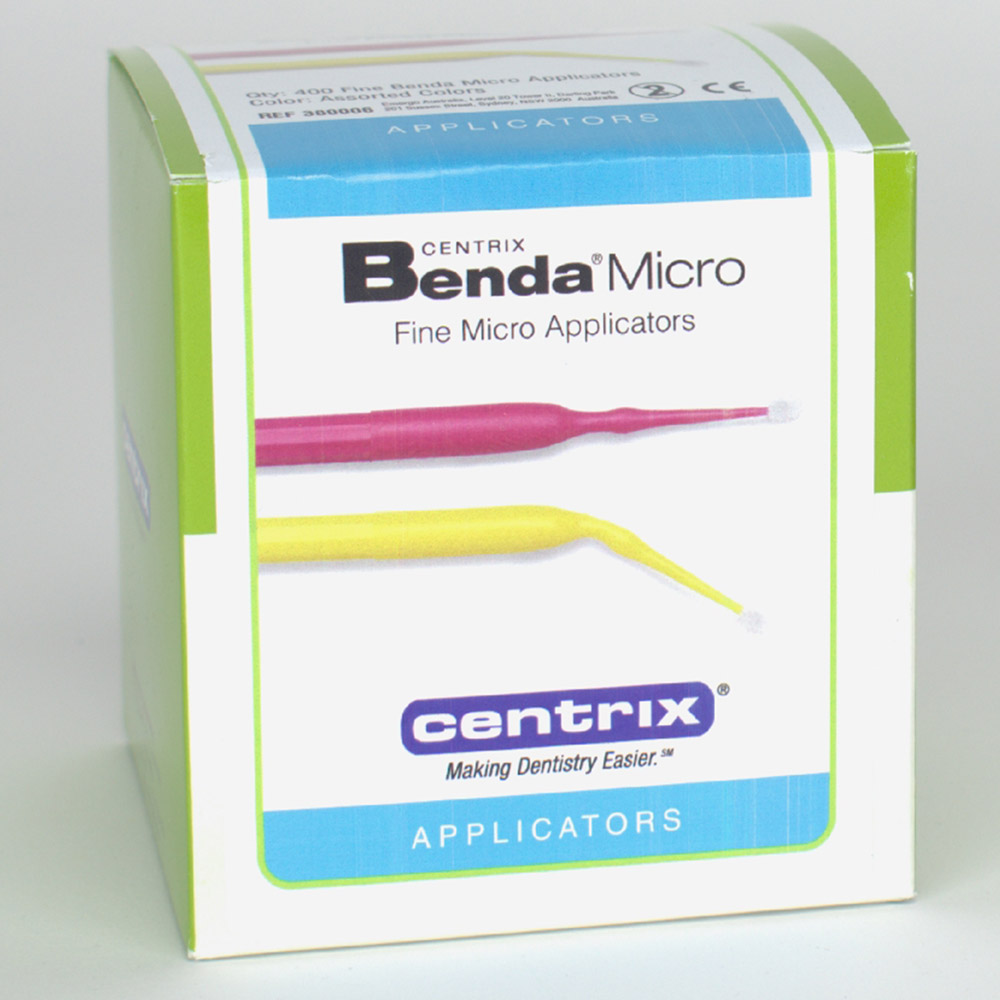 Benda Brush-applikatorer mikrofine, 4 x 100 stk. sortiment