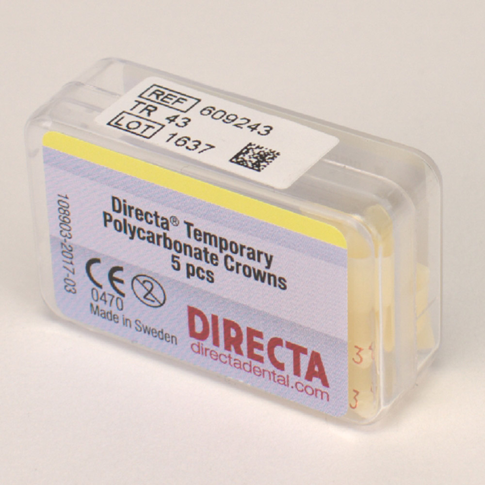 Directa-krone translucent nr. 43, 5 stk.
