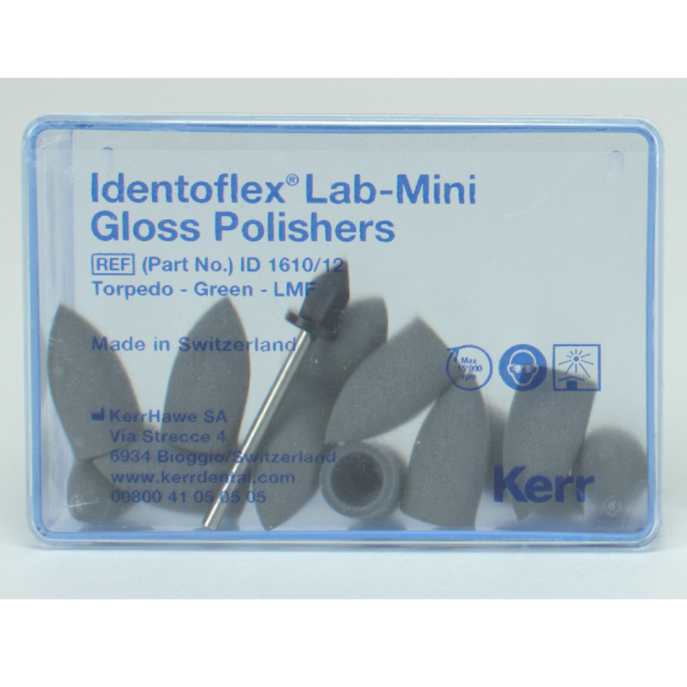 Identoflex Lab-Min polermiddel LMF 161 grå, 12 stk.